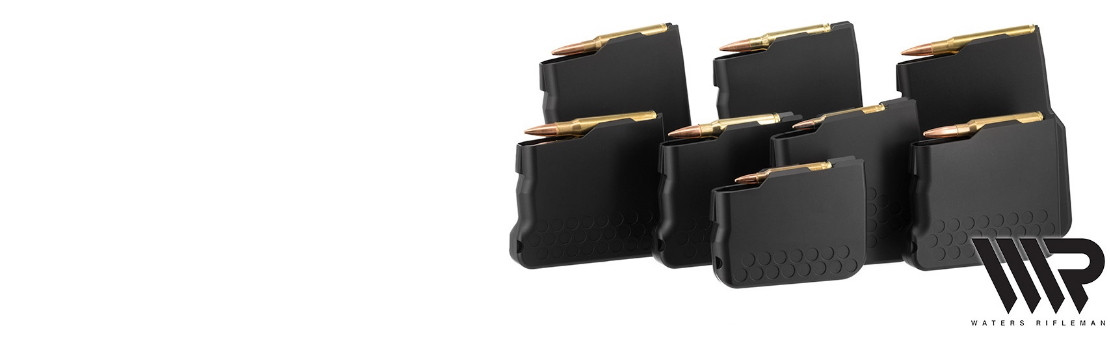 Wide rifle magazines range for Tikka T3 & T3X, CTR, TAC A1, UPR, Verney Carron Speedline, Impact LA & Linergie, Browning X-Bolt, Sako TRG 42, Winchester XPR rifles